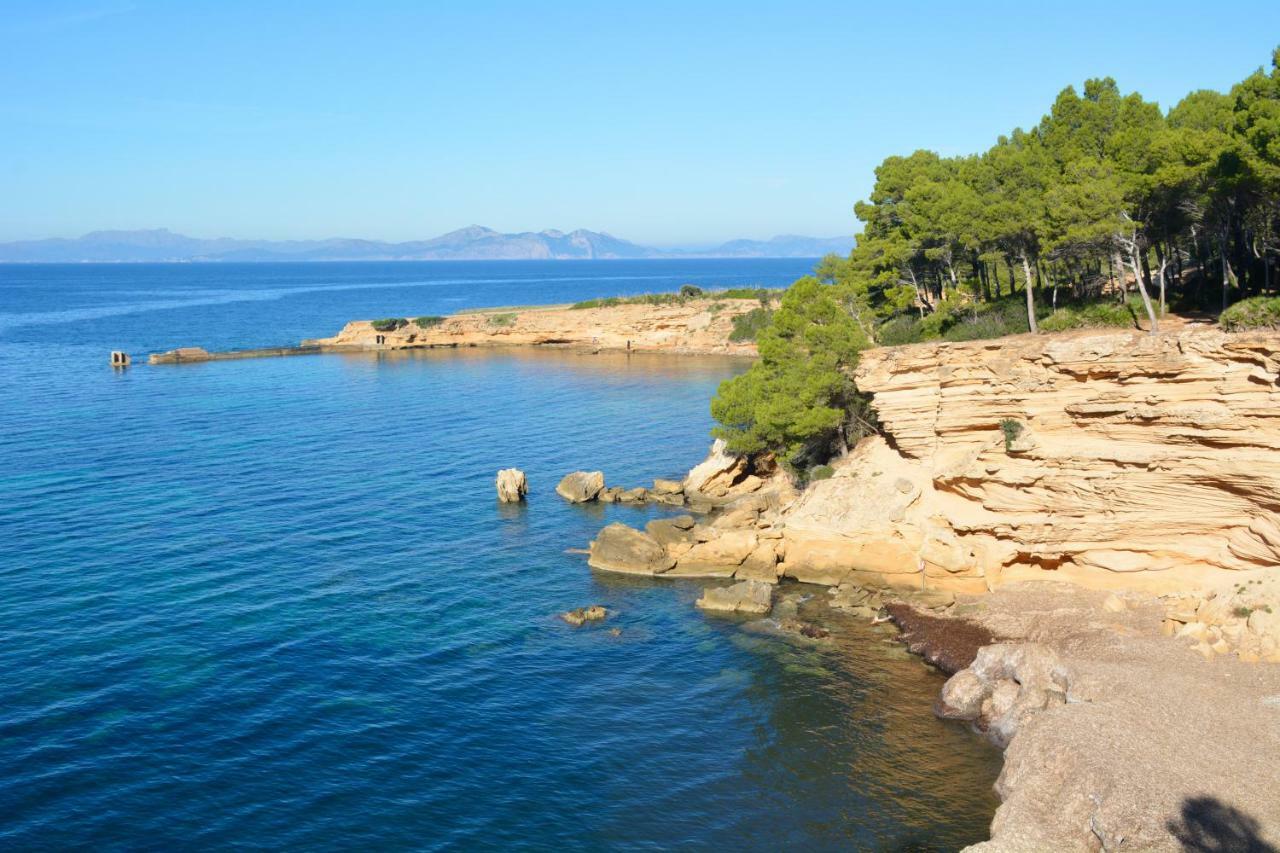 Son Serra Beach Front Line House Son Serra de Marina Eksteriør billede